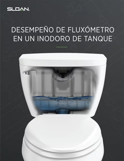 tank toilet equipped with Sloan Flushmate technology, delivering the performance of a flushometer within a tank system. Its innovative design provides a powerful and efficient flush, optimizing water use without sacrificing performance.