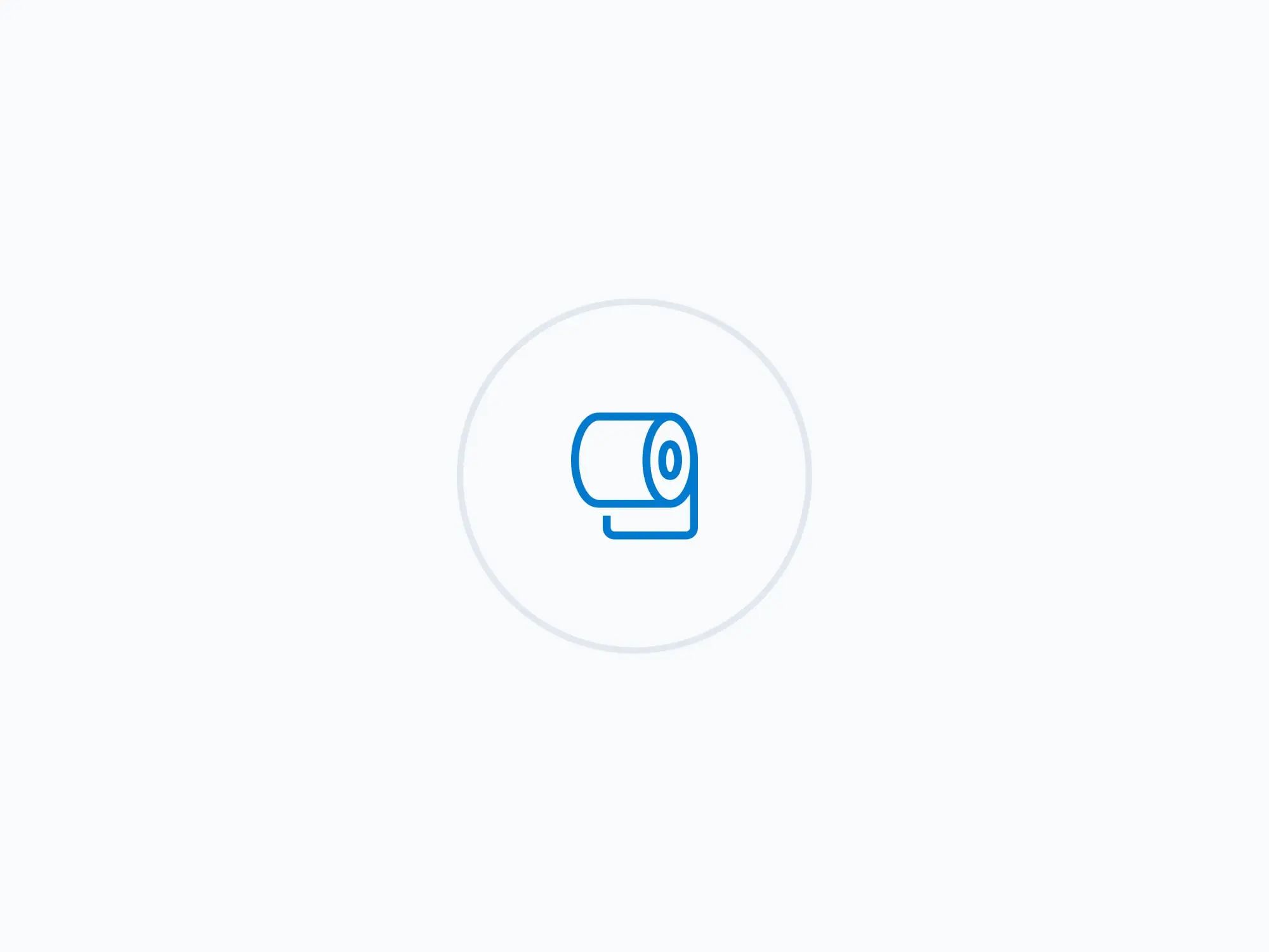 High-traffic restroom icon