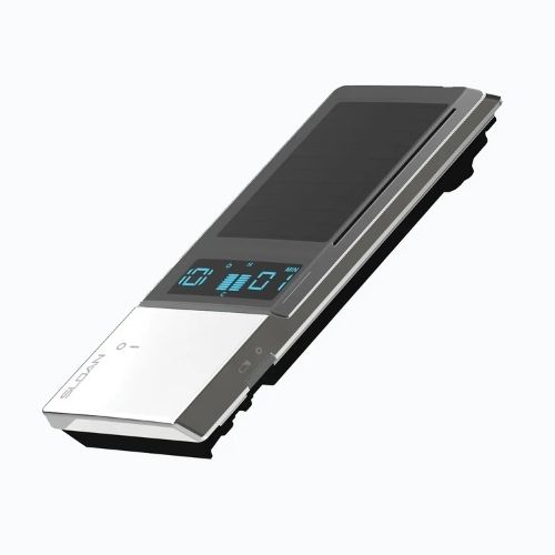 Sloan faucet solar panel with digital display and sensor
