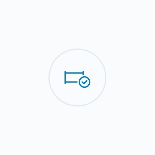 Icon symbolizing precise fit and reliable installation alignment.
