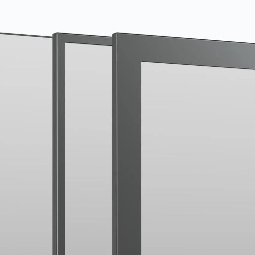 Three Sloan mirrors with slim dark gray frames, aligned against a light background.