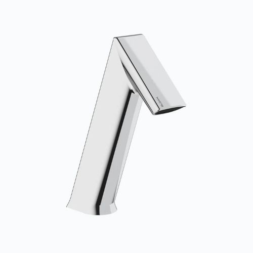 Sloan tall solar-powered touchless faucet in chrome finish