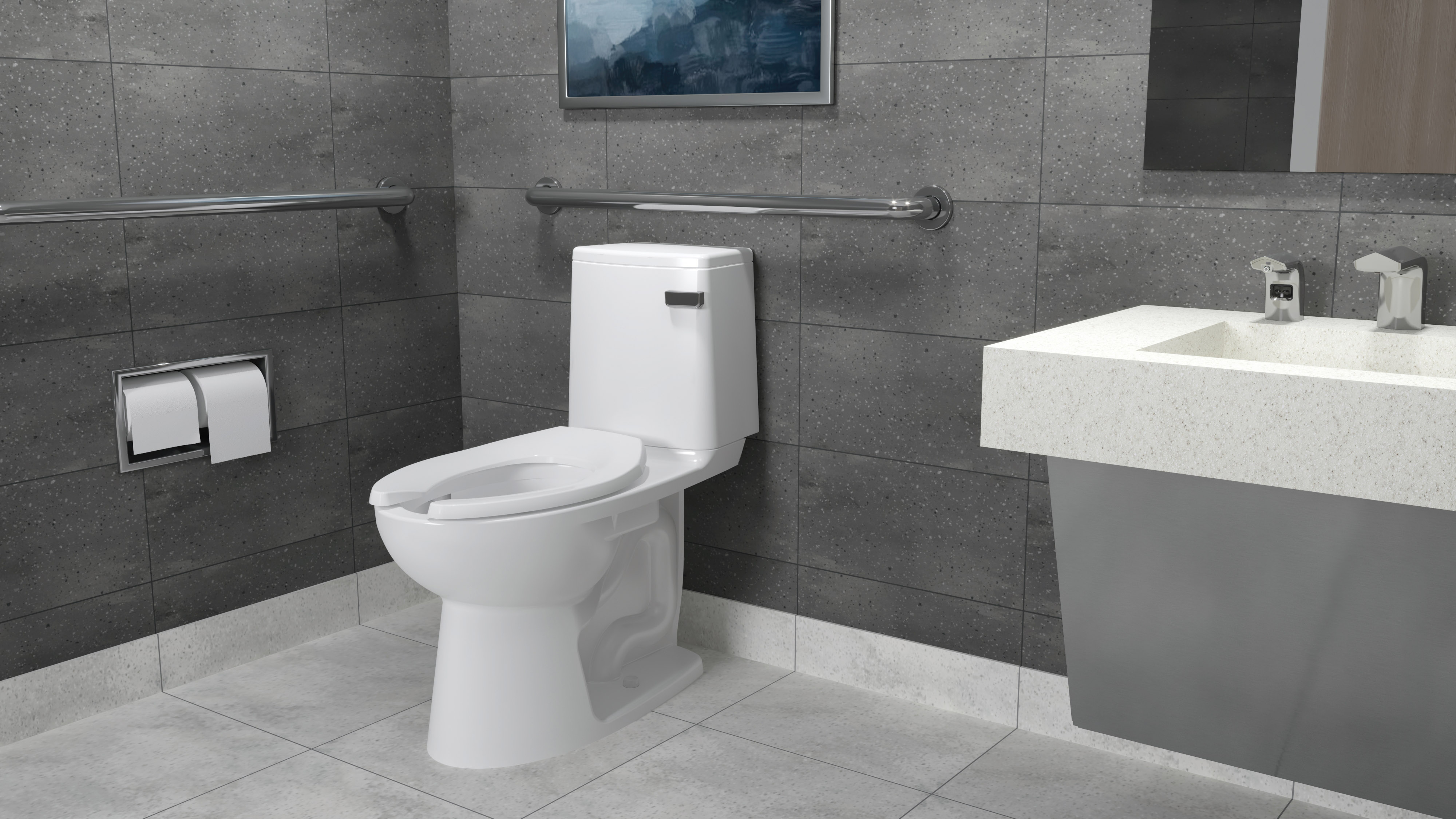 Sloan Gravity Toilet Office