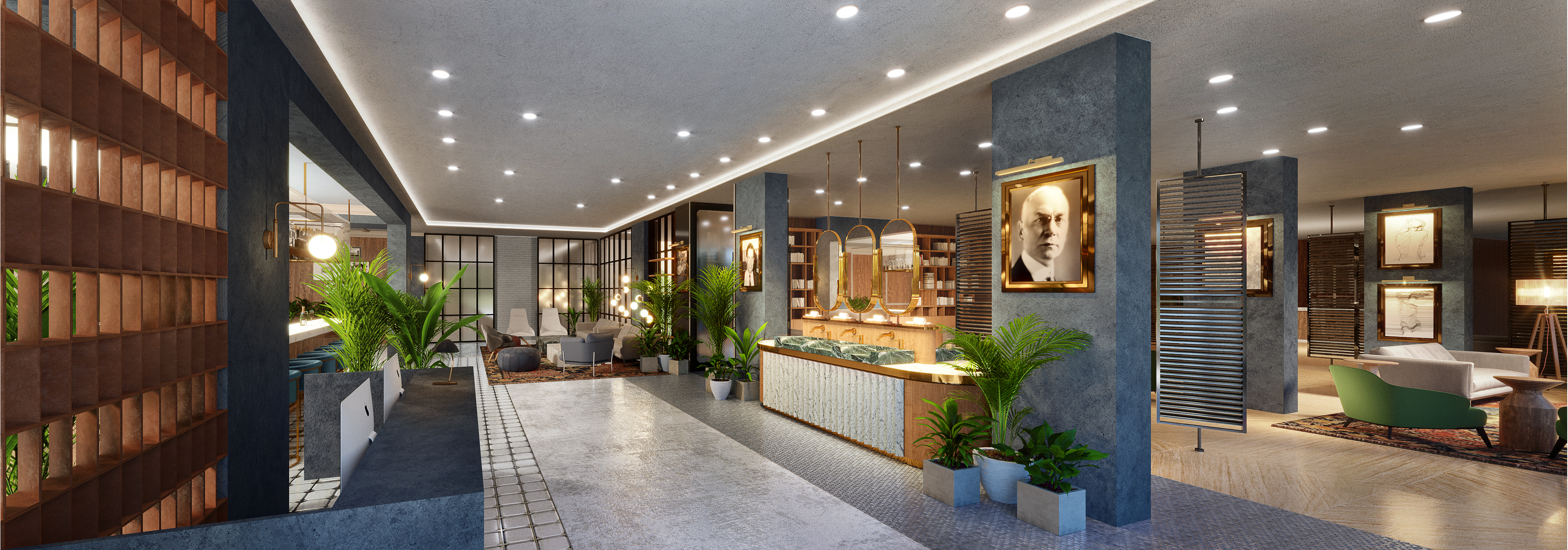 Restaurant Lobby