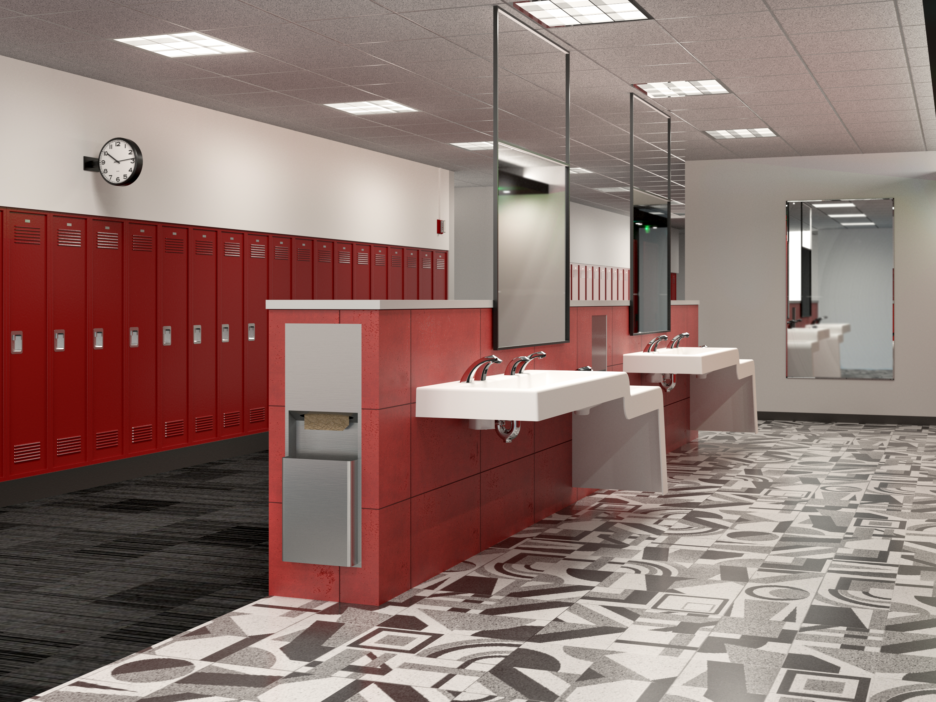 K-12 Restroom Room