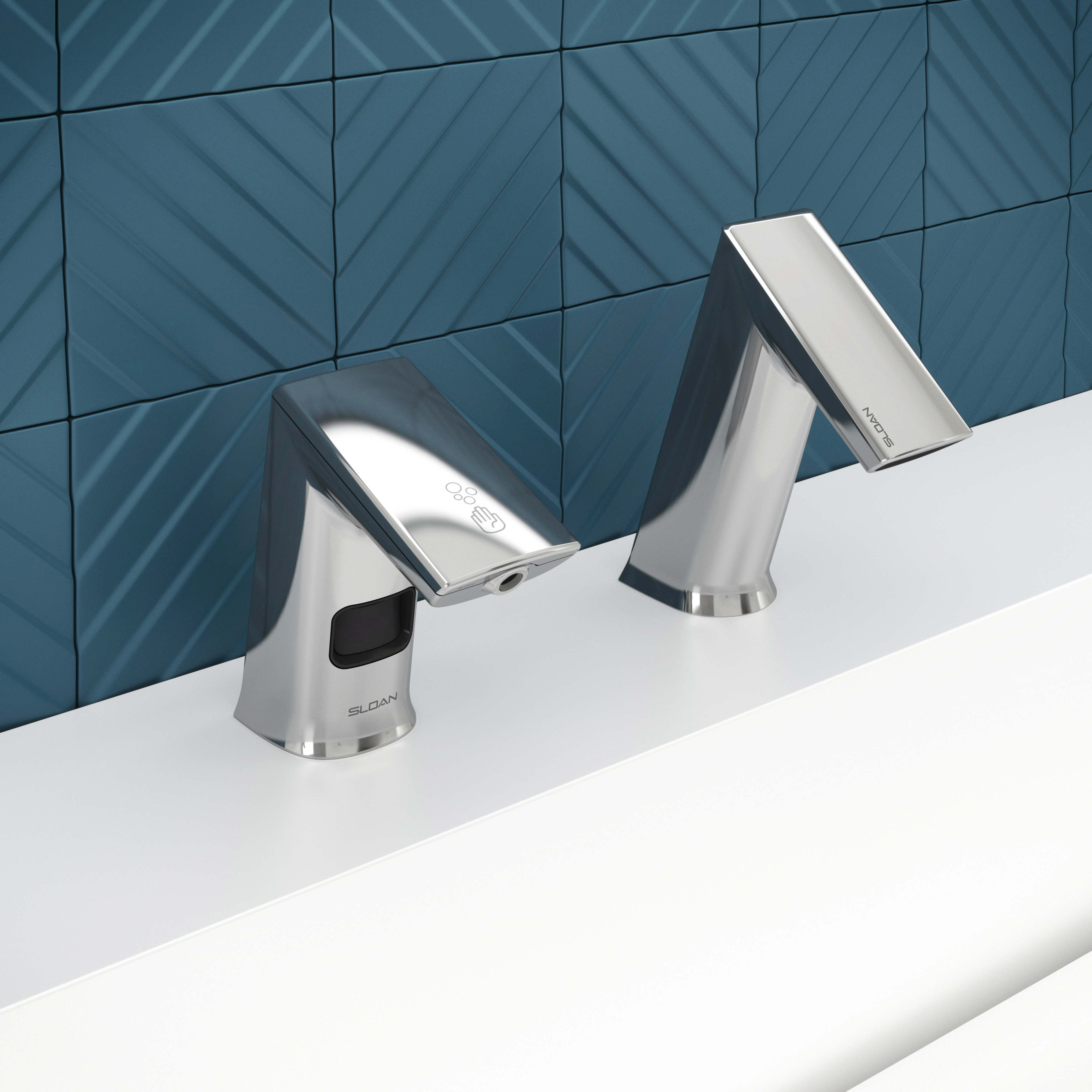 ESD-501 soap dispenser with faucet combo