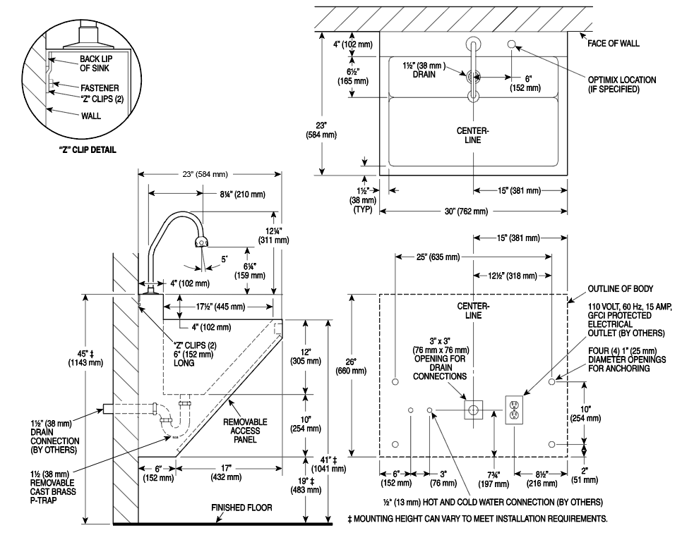 ESS-2100 - Rough-In Parent