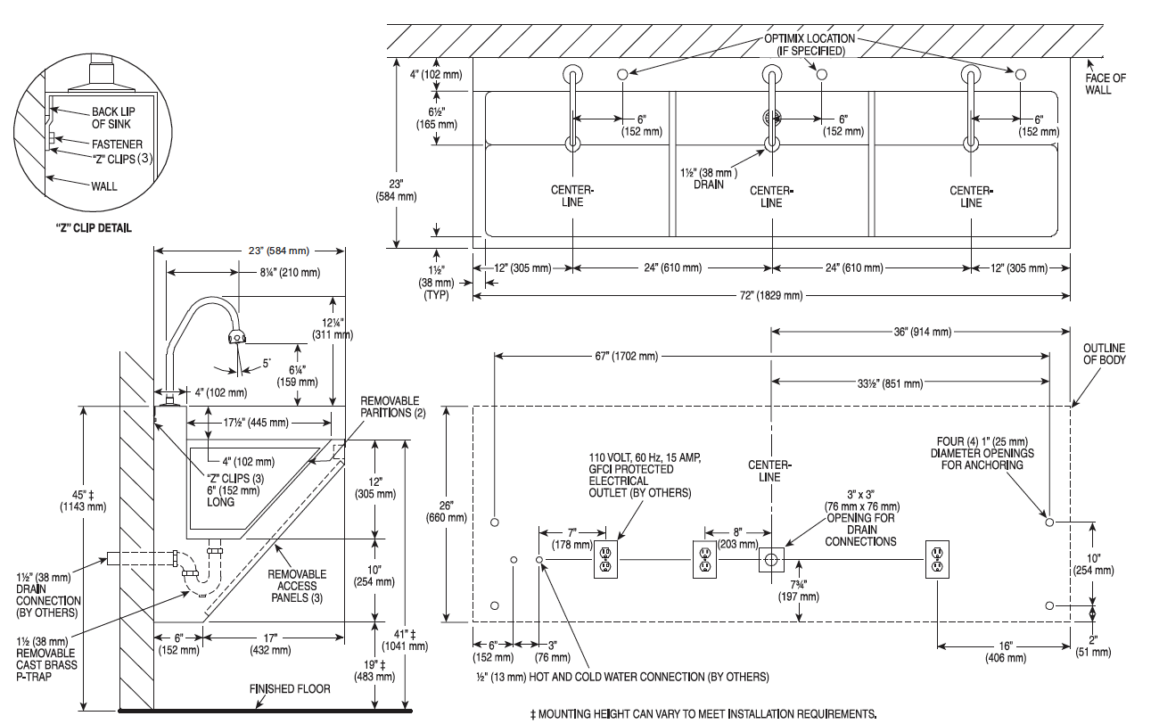 ESS-2300 - Rough-In Parent
