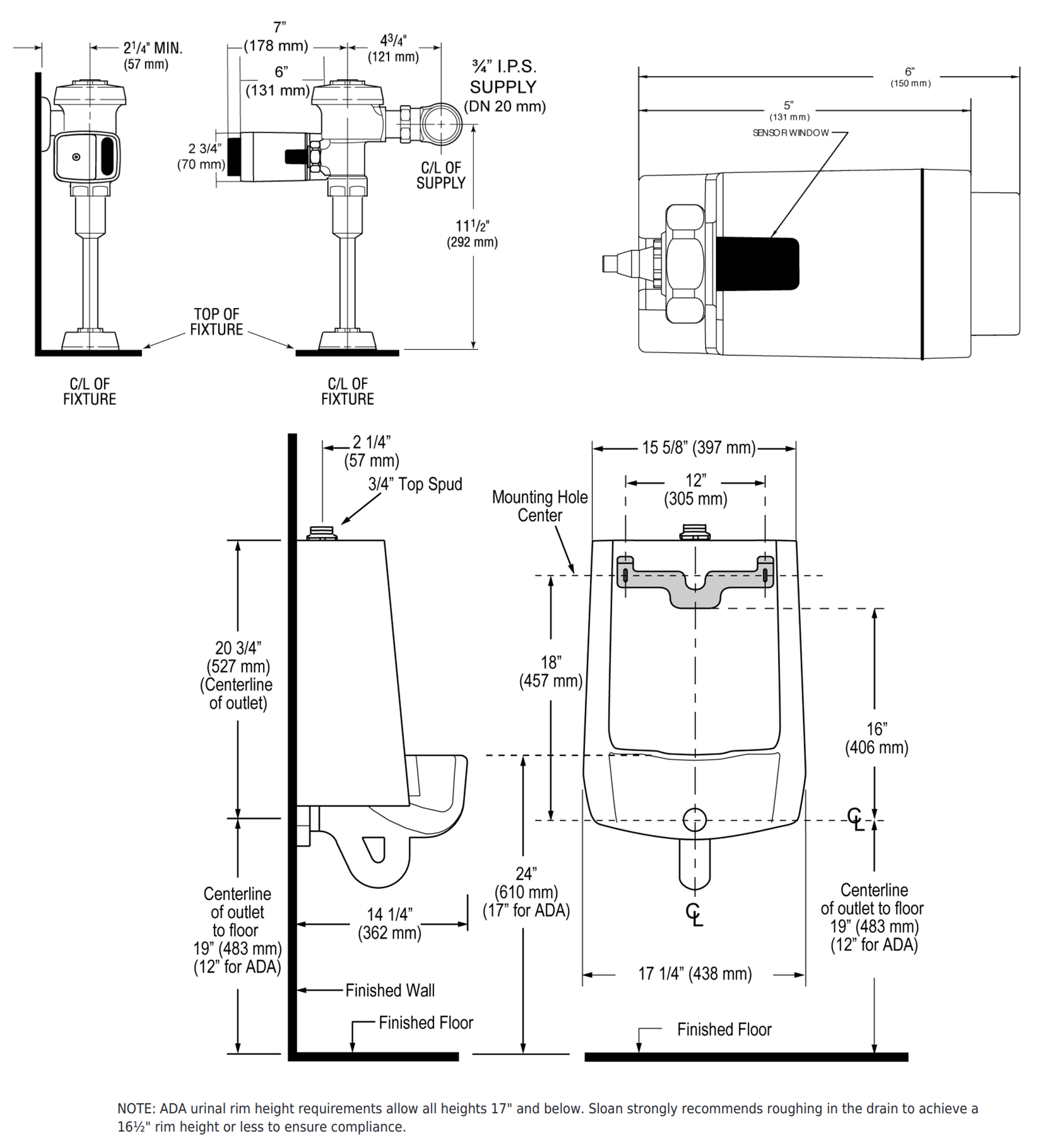 WEUS-1000.1432 - Rough-In Parent