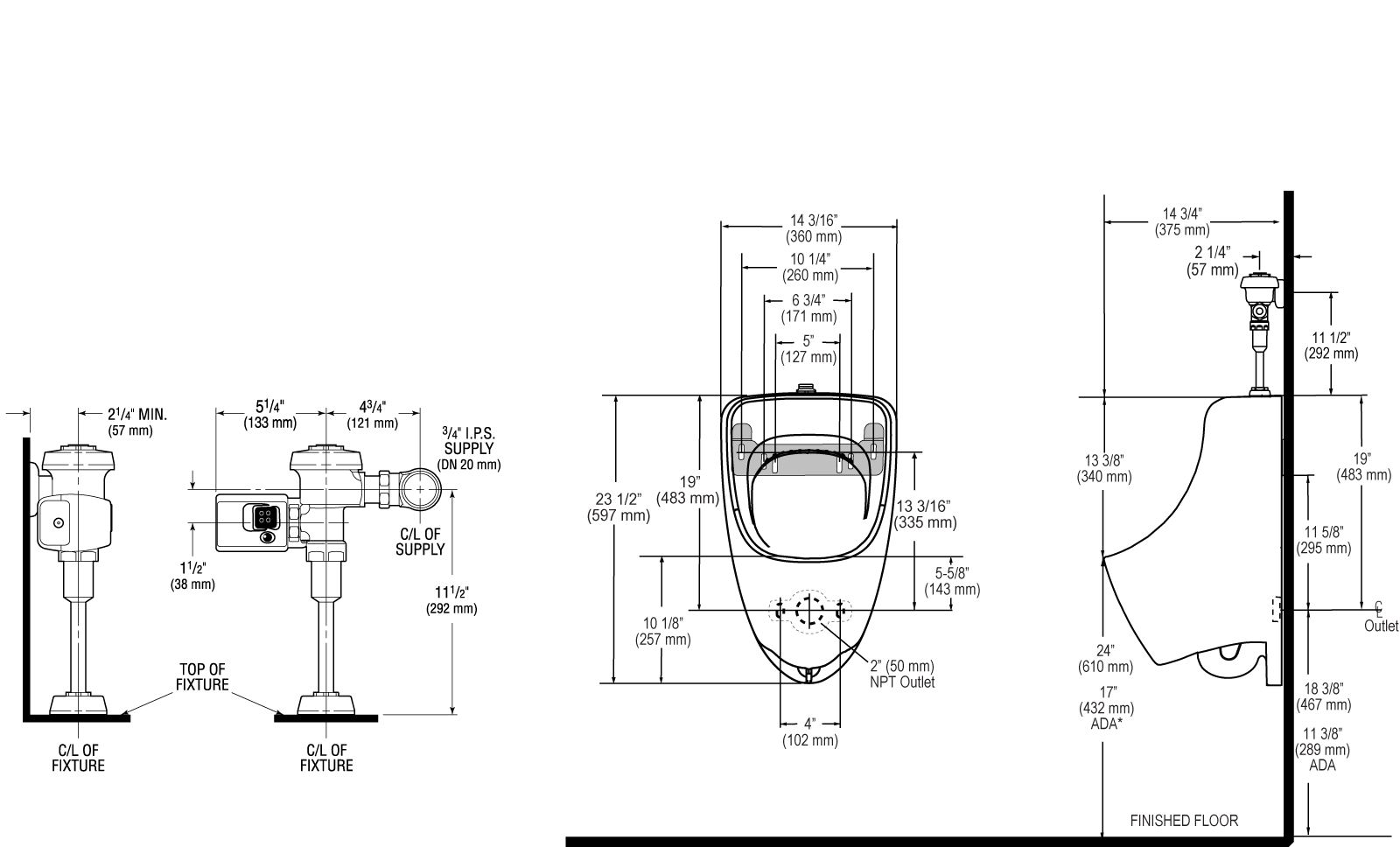 WEUS-7000.1402 - Rough-In Parent