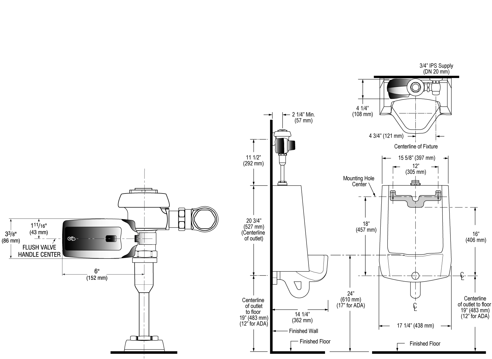 WEUS-1000.1403 - Rough-In Parent