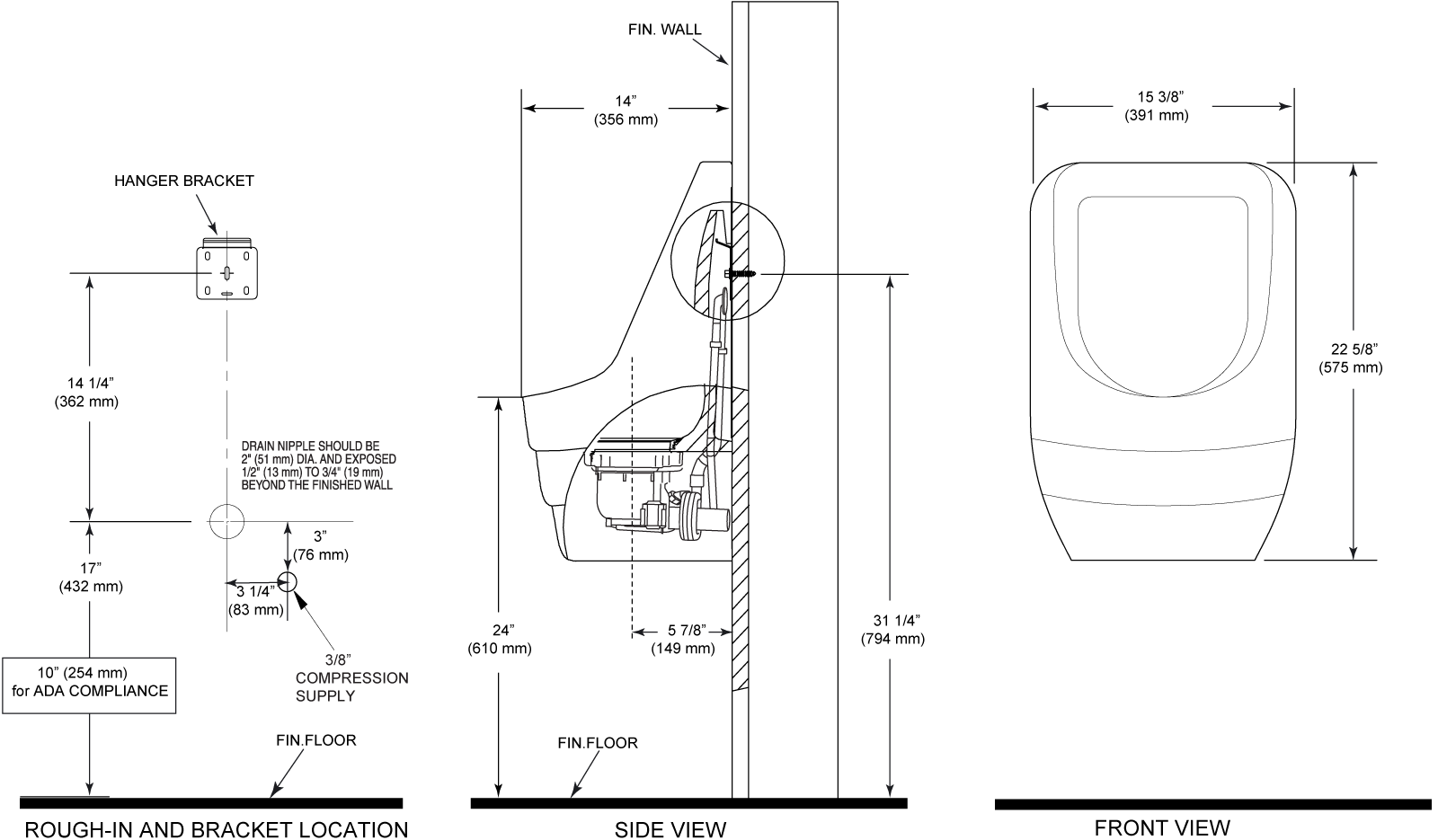 HYB-4000 - Rough-In Parent