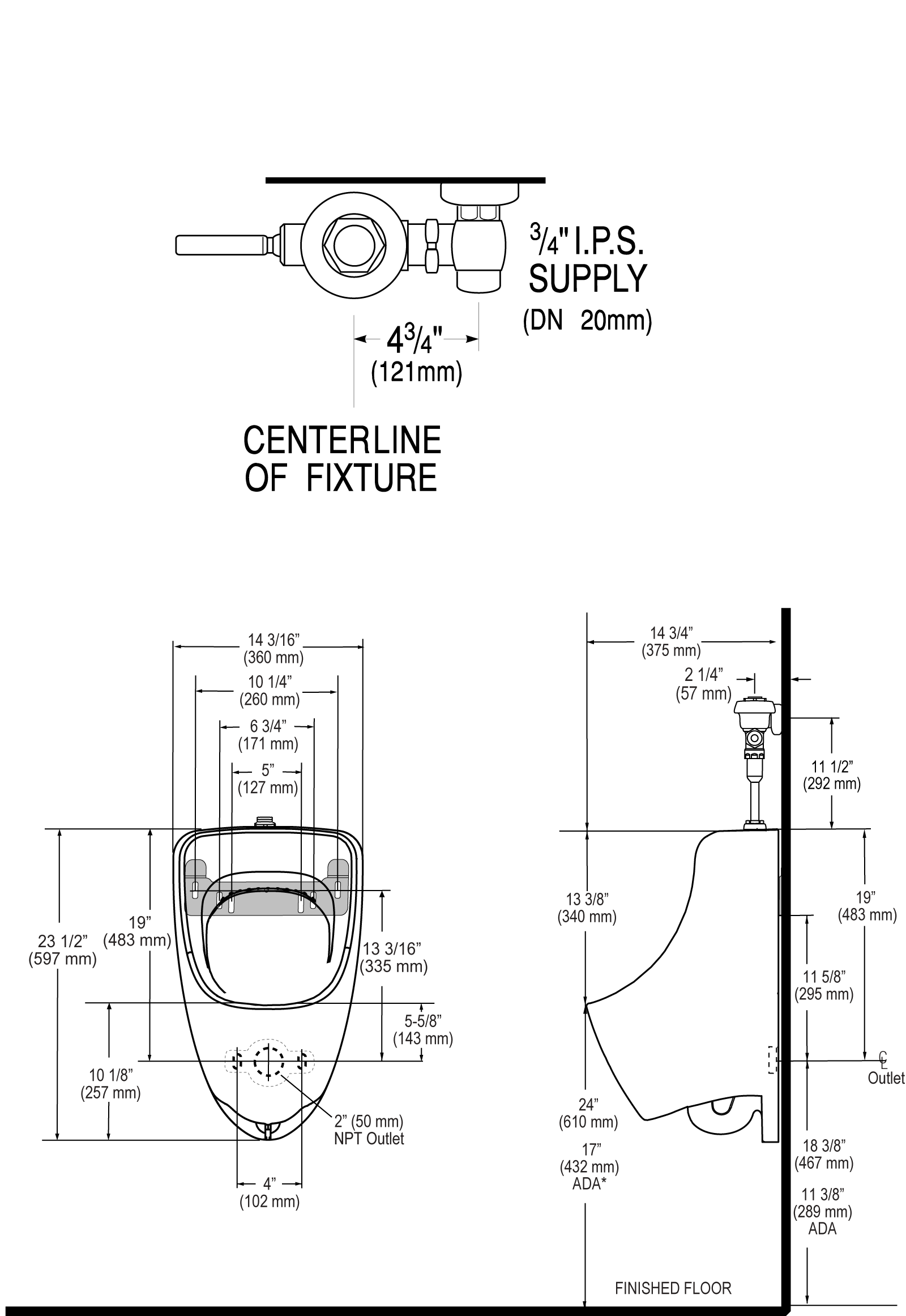 WEUS-7000.1001 - Rough-In Parent
