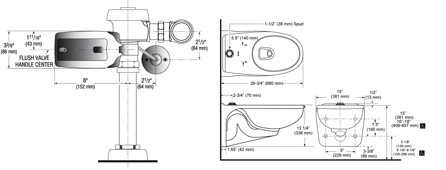 WETS-2450.1425 - Rough-In Parent