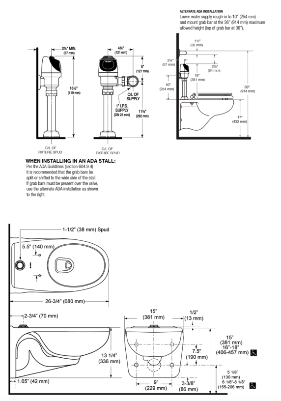 WETS-2452.1101 - Rough-In Parent
