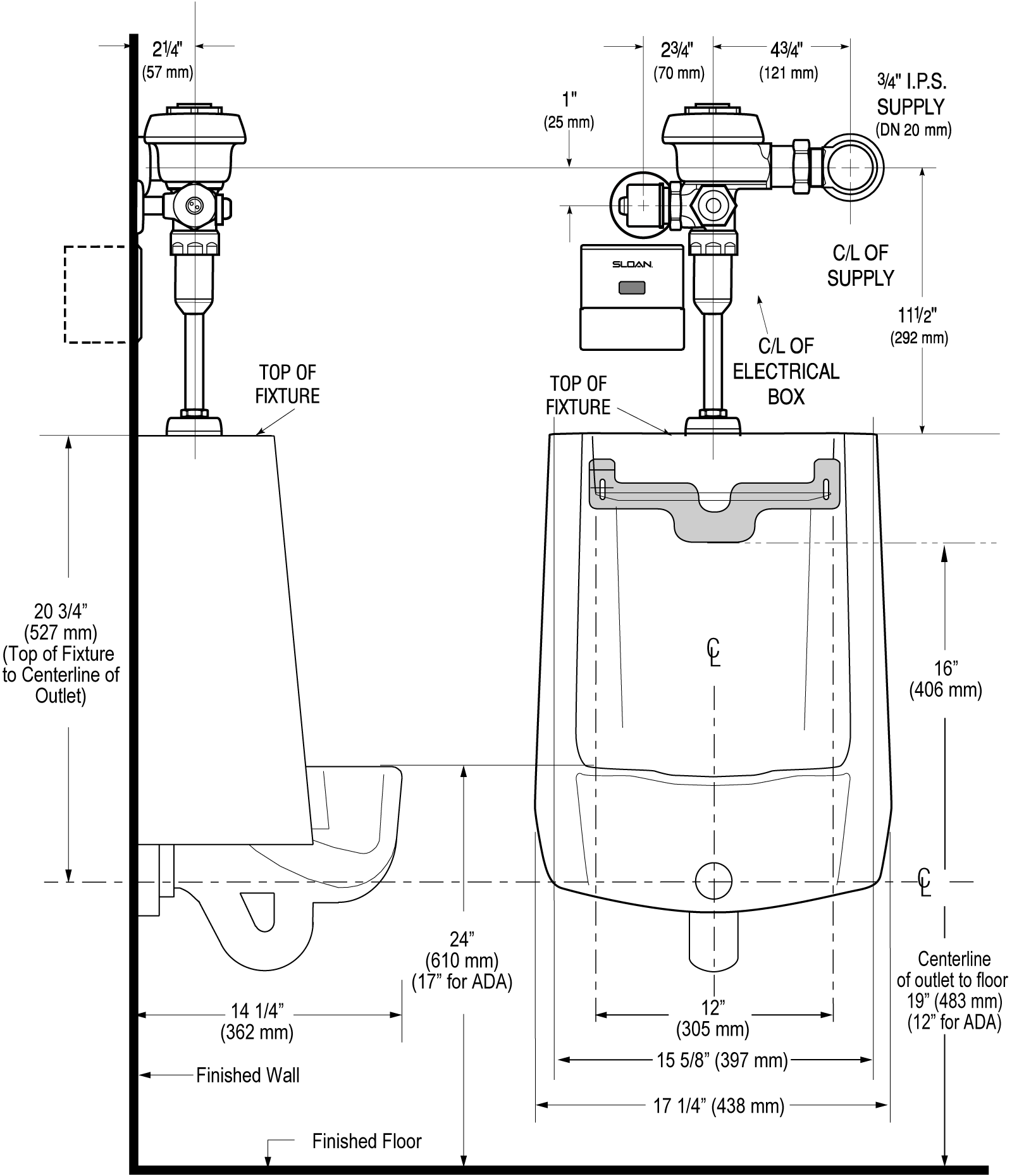 WEUS-1000.1304 - Rough-In Parent