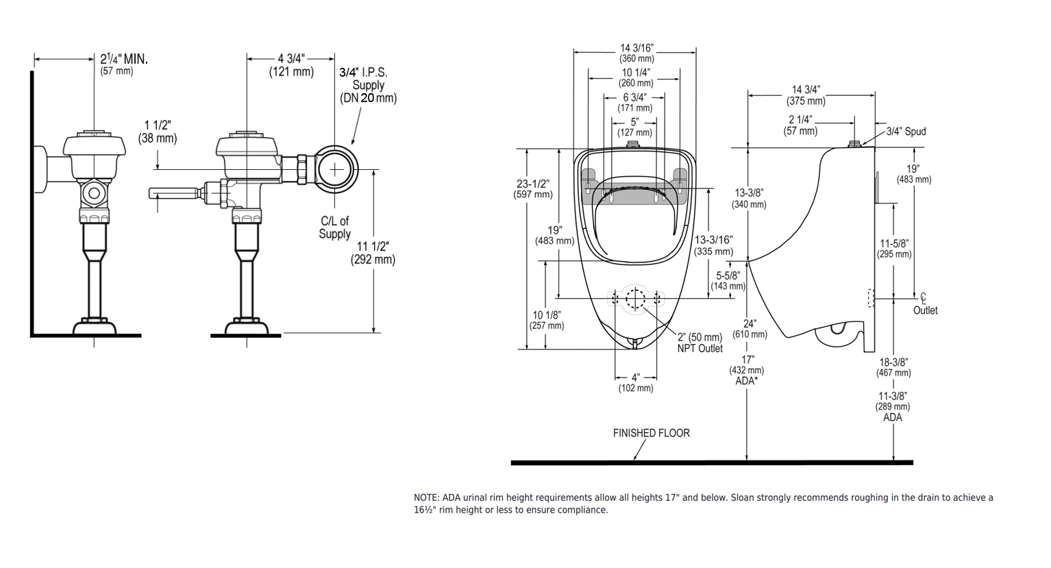 WEUS-7000.1015 - Rough-In Parent