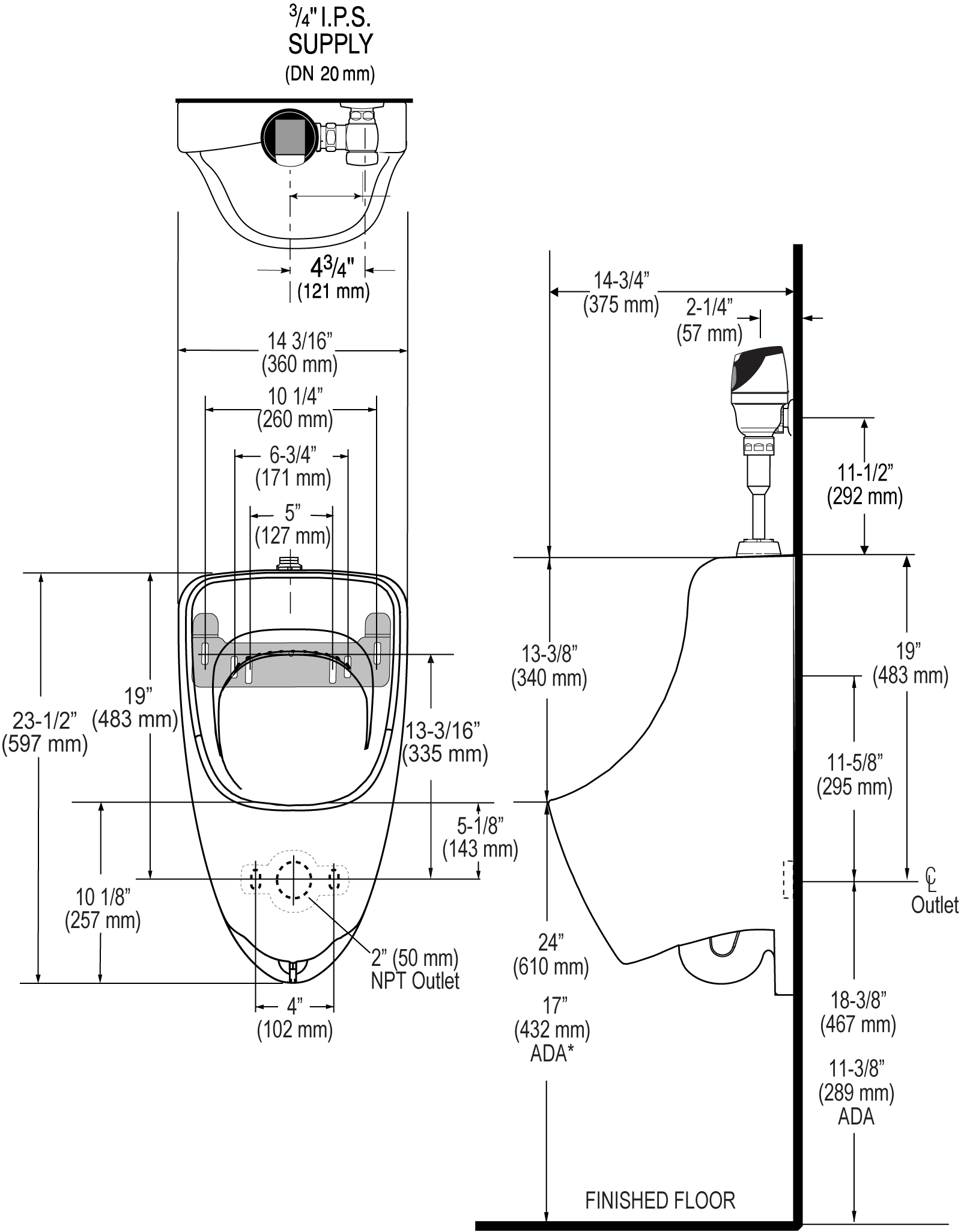 WEUS-7000.1201 - Rough-In Parent