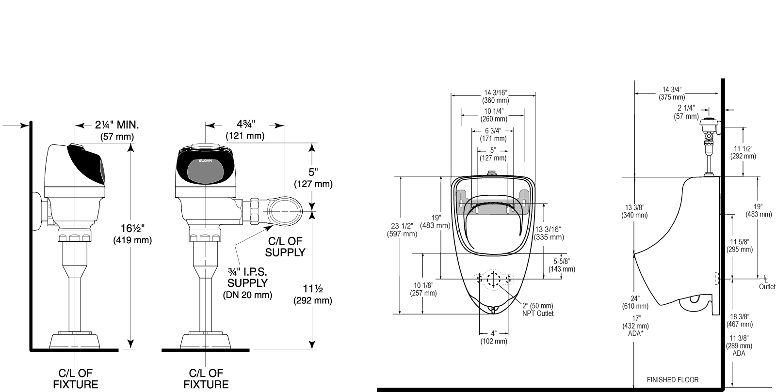 WEUS-7000.1401 - Rough-In Parent