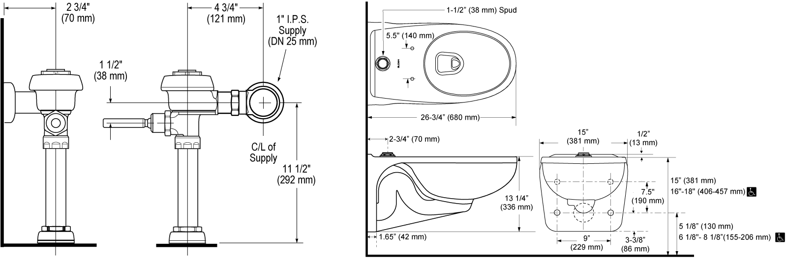 WETS-2450.1001 - Rough-In Parent