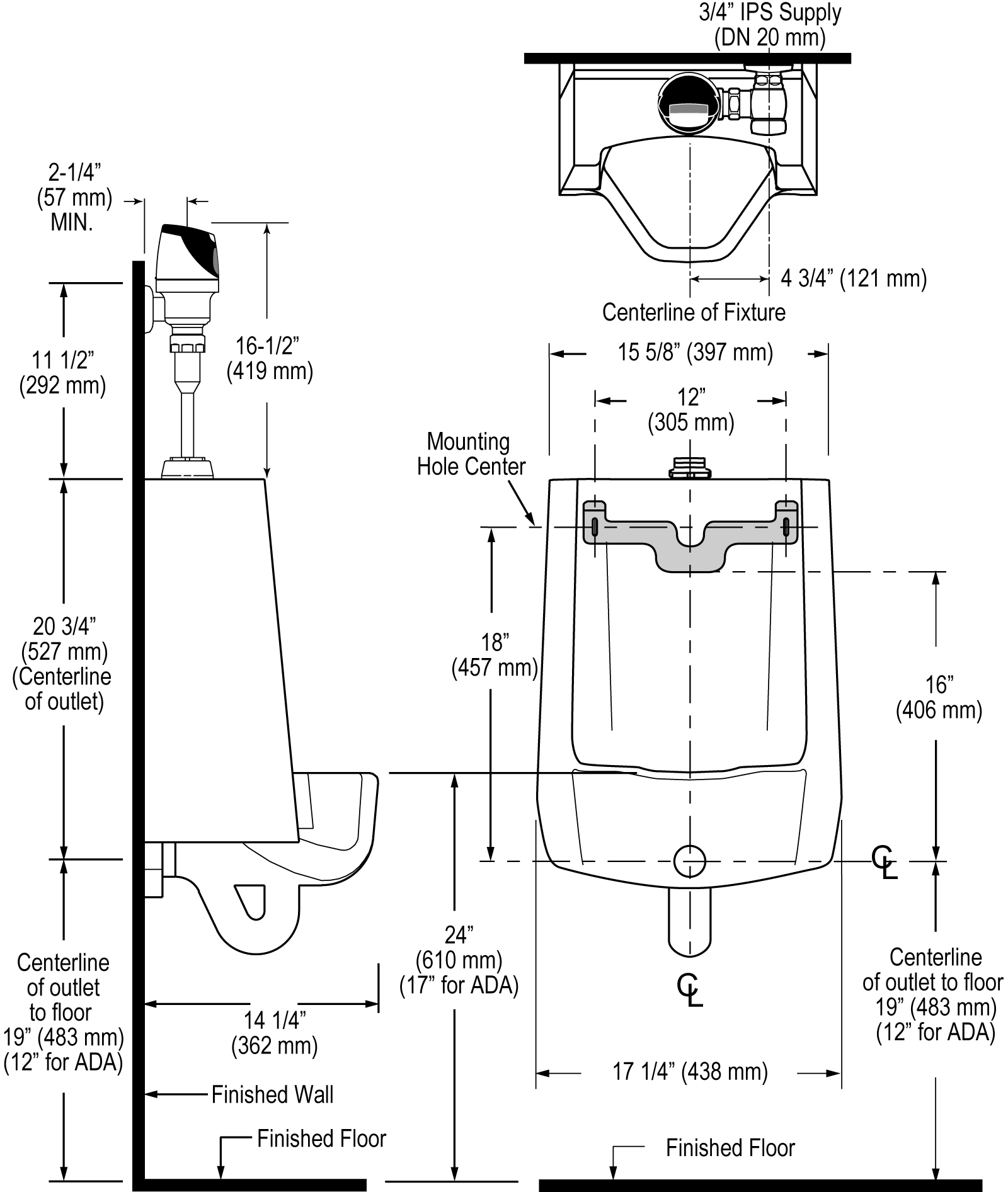 WEUS-1000.1201 - Rough-In Parent