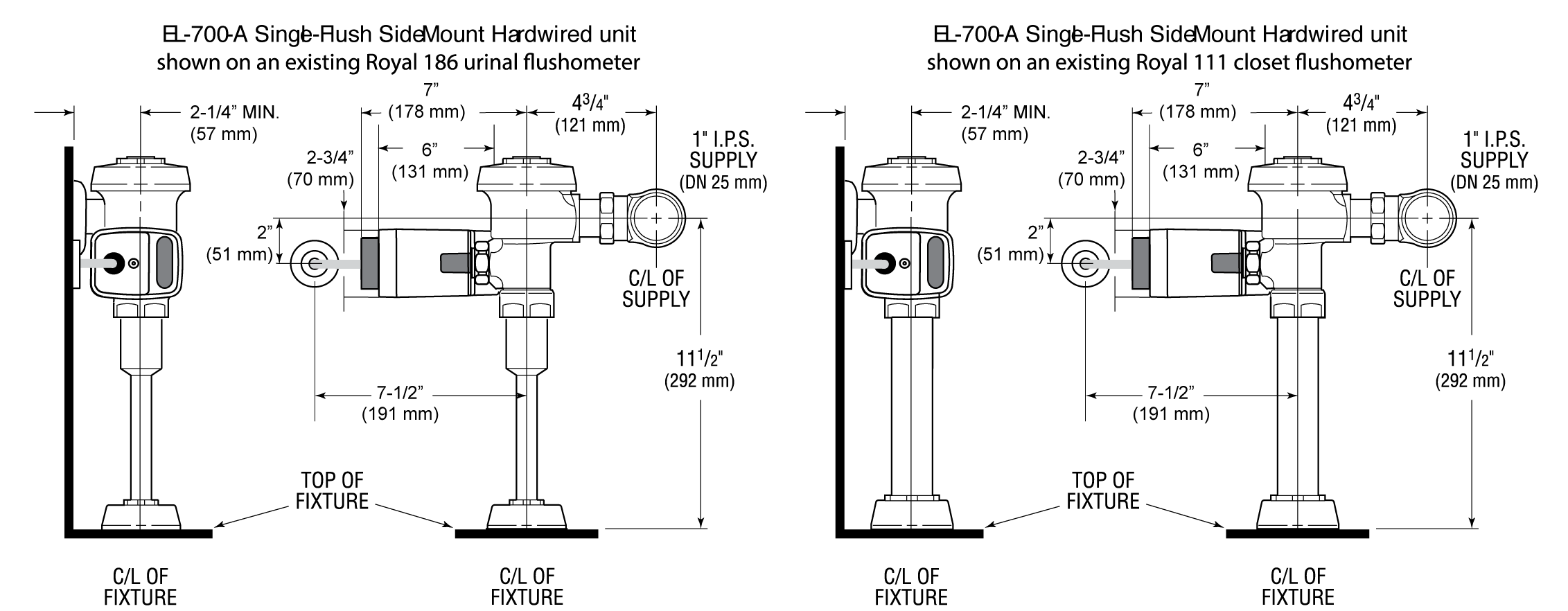EL700A - Rough-In Parent