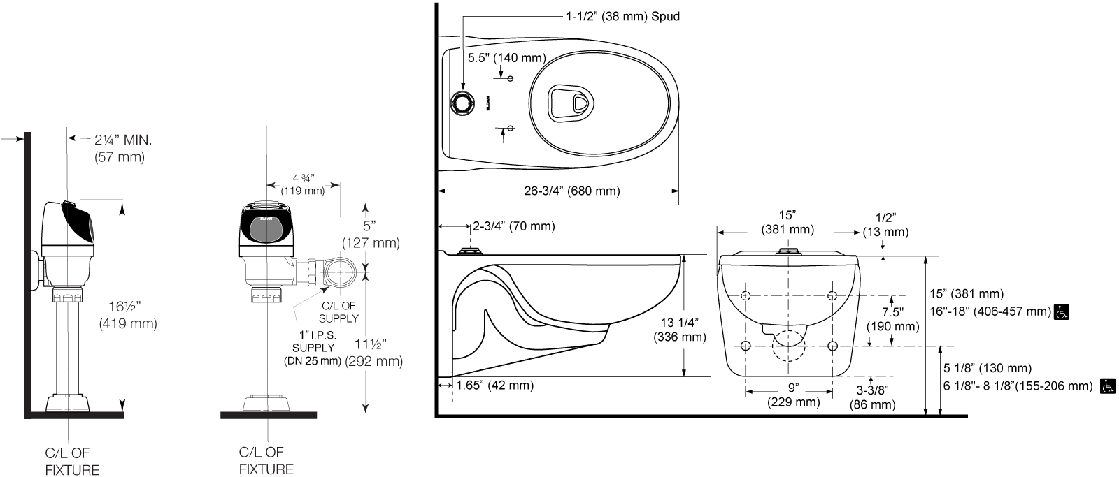 WETS-2450.1401 - Rough-In Parent
