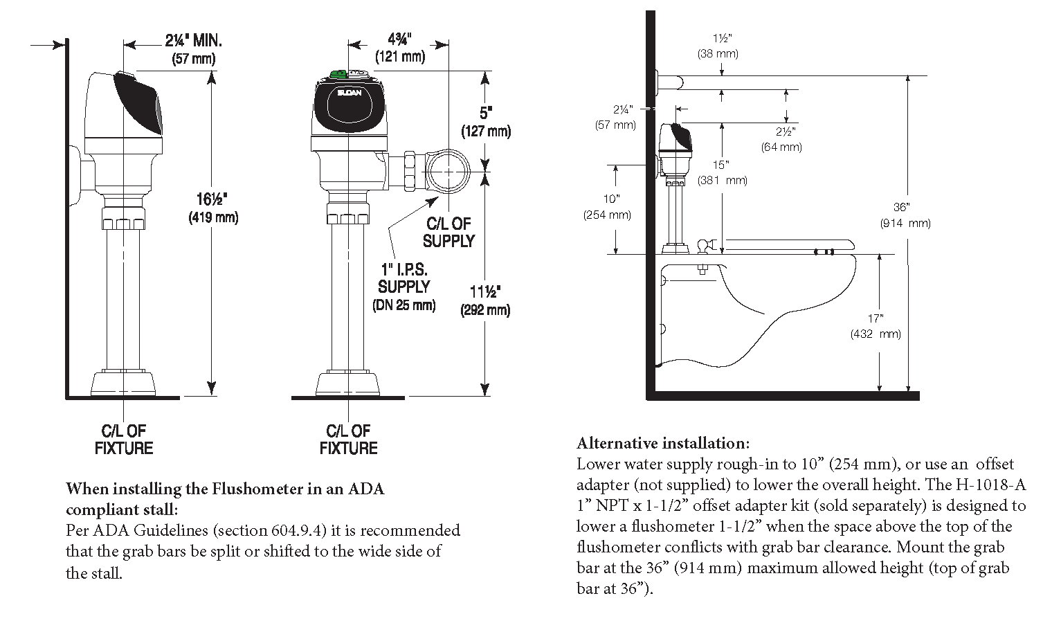 ECOS 8111 BT DF - Rough-In Parent