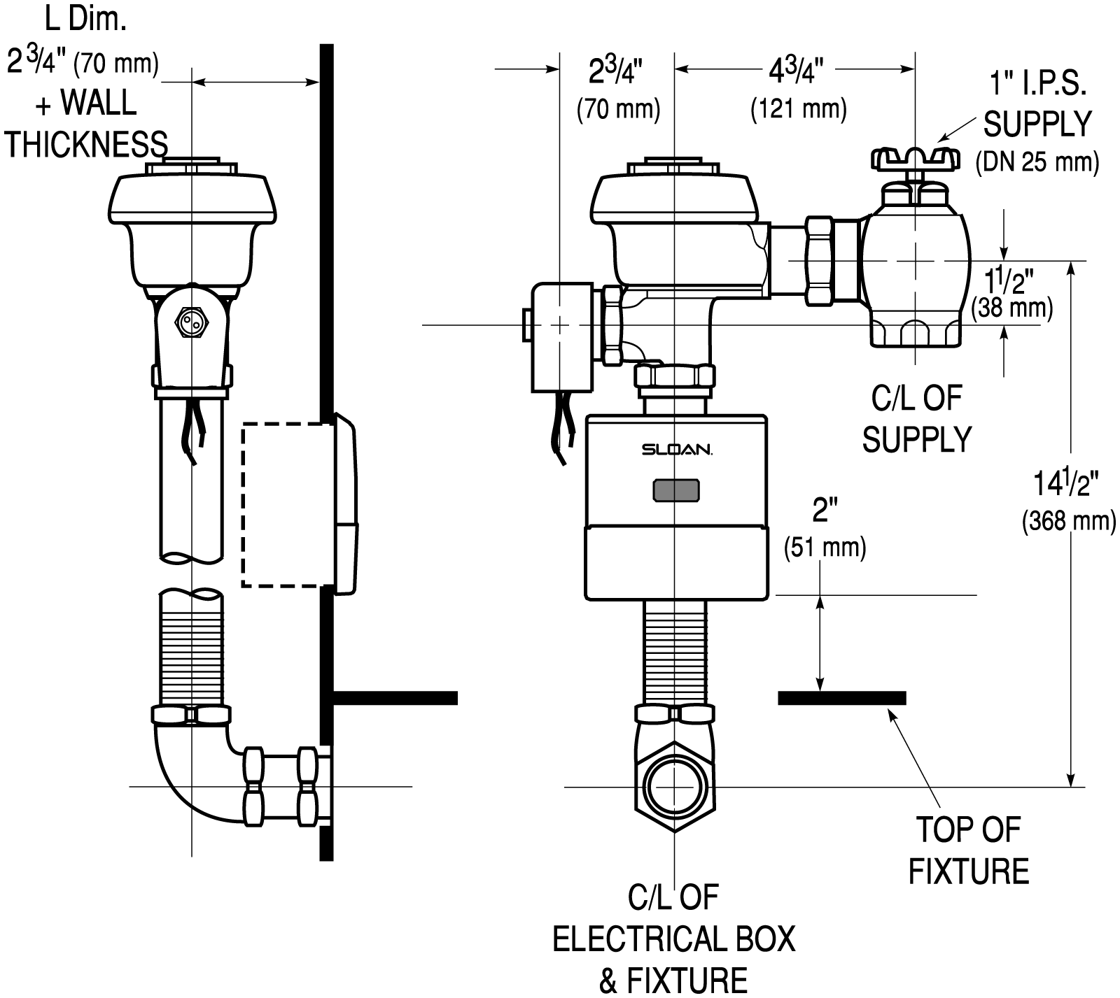 ROYAL 190 ESS - Rough-In Parent