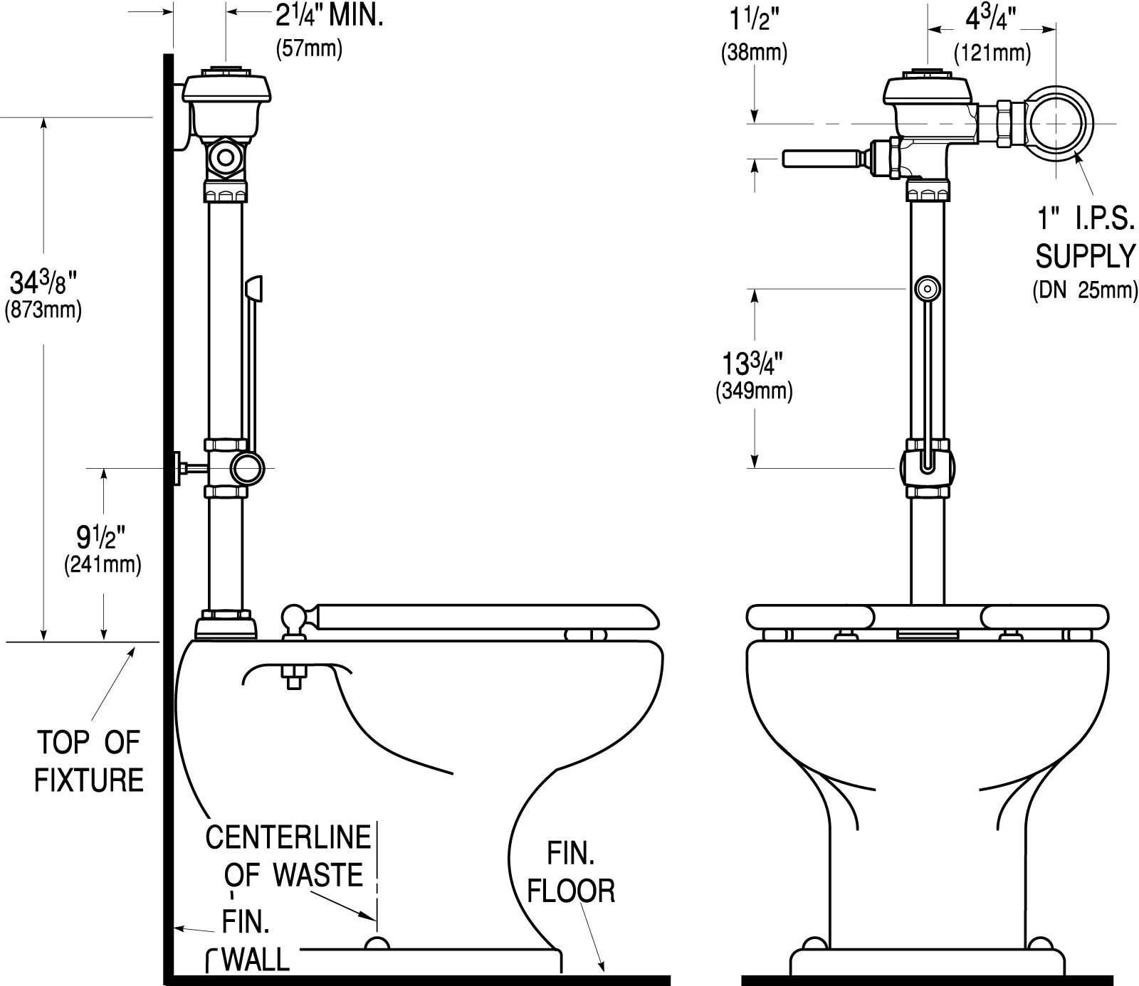 ROYAL BPW 1000 - Rough-In Parent