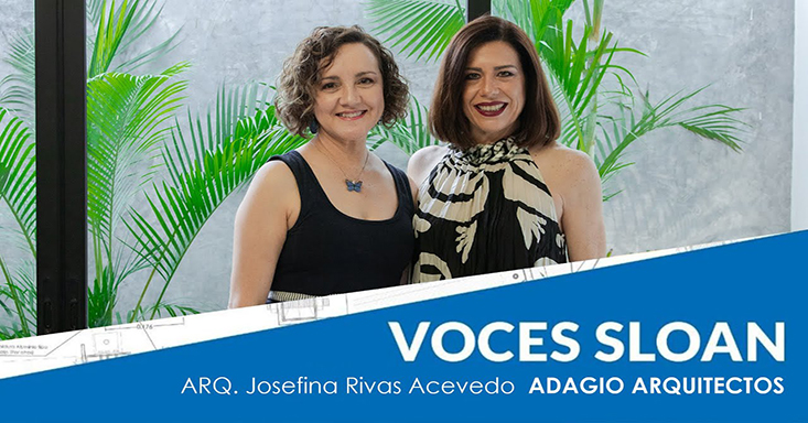 Podcast Voces Sloan con Josefina Rivas Acevedo de Adagio Arquitectos