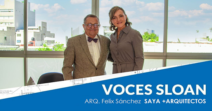 Podcast Voces Sloan con el Arquitecto Félix Sánchez de SAYA +Arquitectos