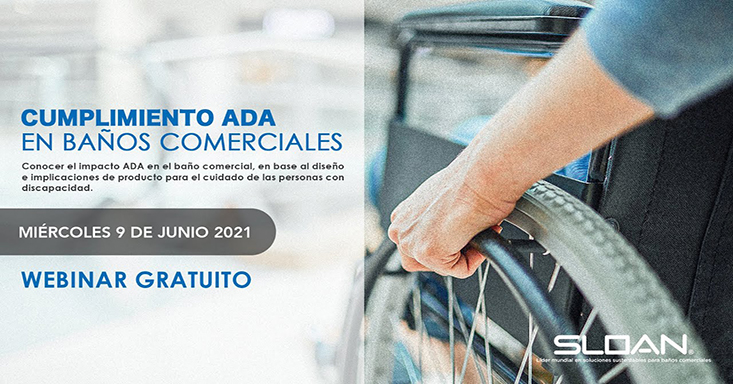 Webinar Cumplimiento ADA en baños comerciales